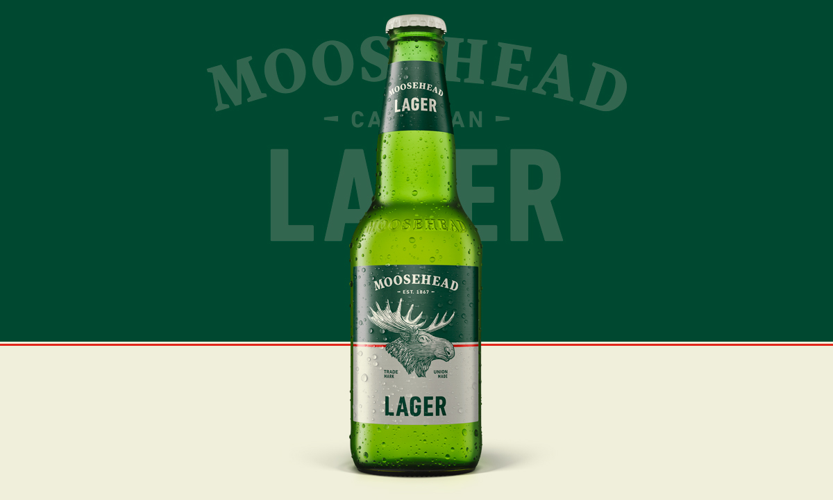 Moosehead Lager Brand Redesign - Art & Mechanical